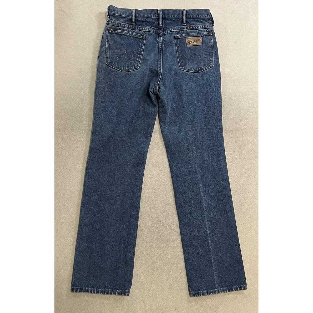 Vintage Wrangler Cowboy Cut 936PWD Jeans Mens 34x32 Fits 32x30 Denim USA Made